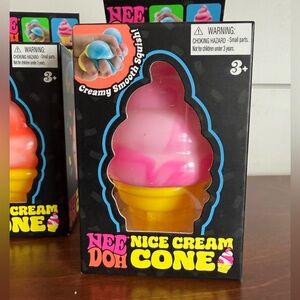 Nee Doh Nice Cream Cone - Pink